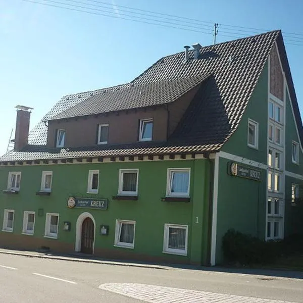 Landgasthof Kreuz mit Gästehaus，位于Immendingen的酒店