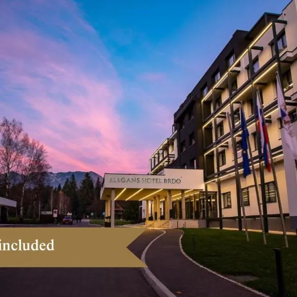 Elegans Hotel Brdo，位于Zgornji Brnik的酒店