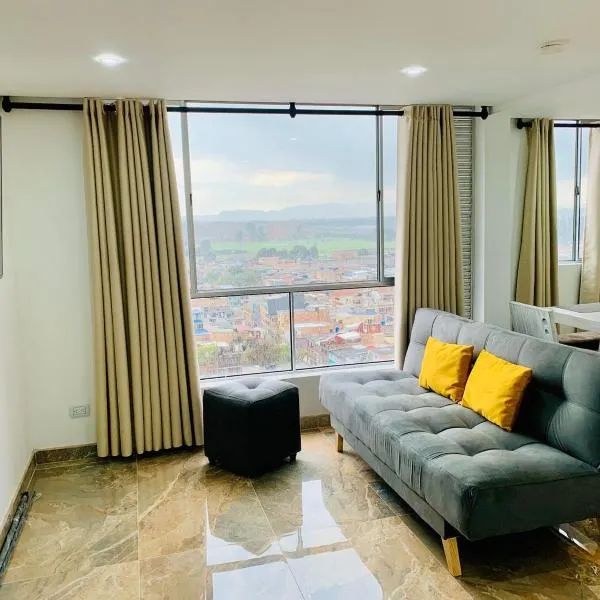 Alquiler Apartamento en Bogotá cerca al aeropuerto-Colibri Dorado-by-wonderlust，位于Mosquera的酒店