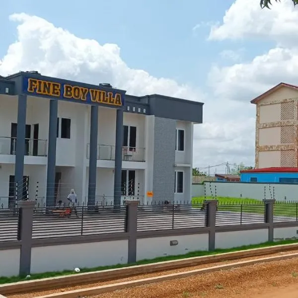 Fine Boy Villa, Luxe Two-Bedroom Apartments in Tema Community 25，位于Abia的酒店