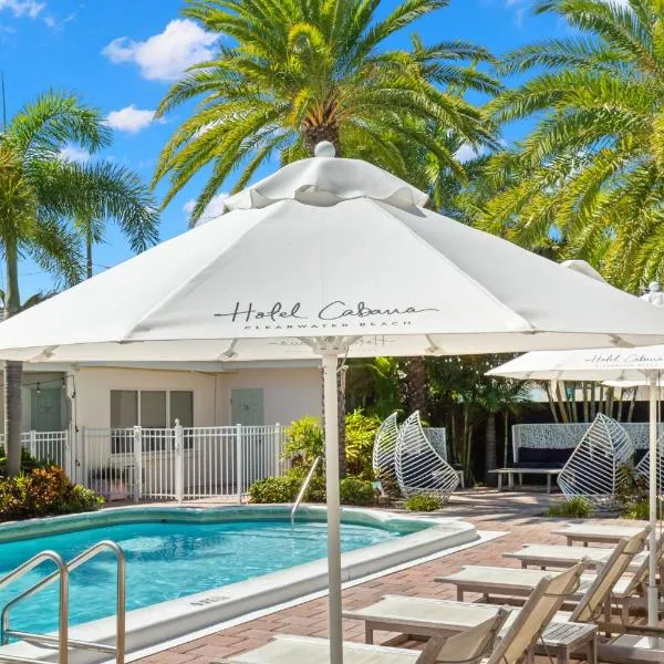 Hotel Cabana Clearwater Beach，位于克利尔沃特的酒店