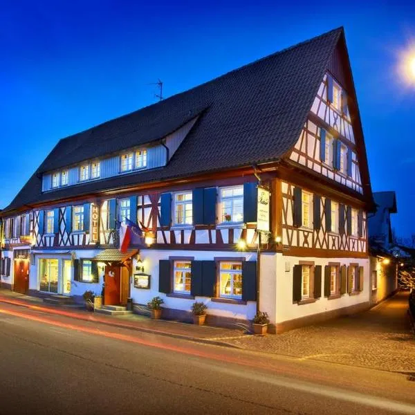 Hotel und Restaurant Adler，位于Griesheim的酒店
