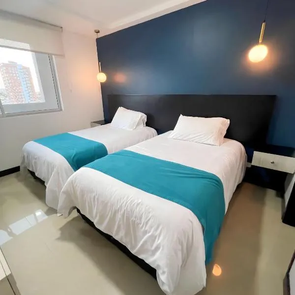 Atlantis Suites BAQ -Apartamento Moderno-2-BD，位于巴兰基亚的酒店