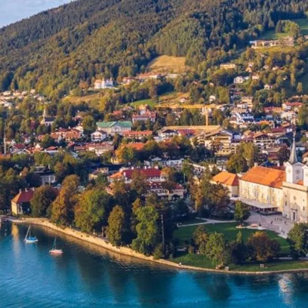 Tegernsee Apartment 2 min zum See，位于泰根塞的酒店