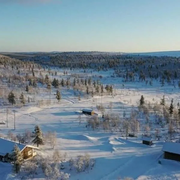 Twin Peaks Urupää B Saariselkä，位于伊瓦洛的酒店