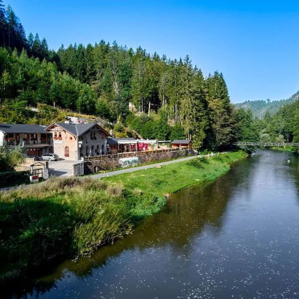 Apartmány Svatošské skály，位于Loket的酒店