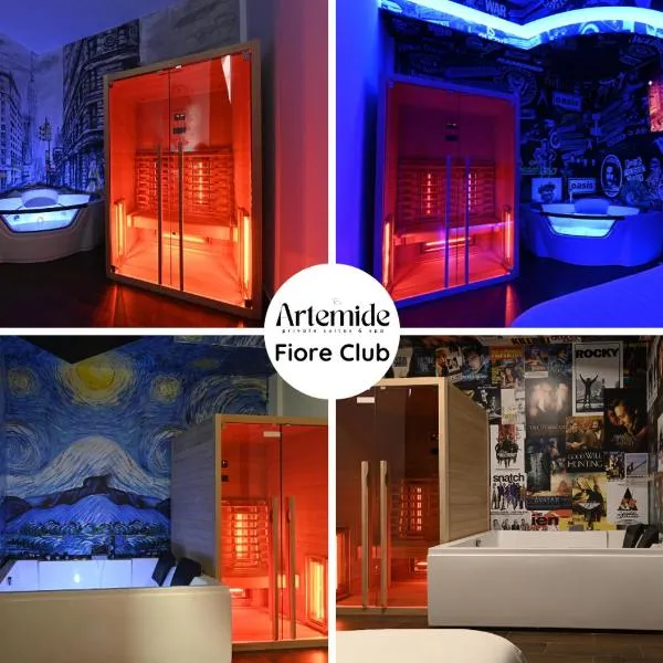 ARTEMIDE "Fiore Club" B&B SUITE SPA，位于蒙特科尔维诺-罗韦拉的酒店