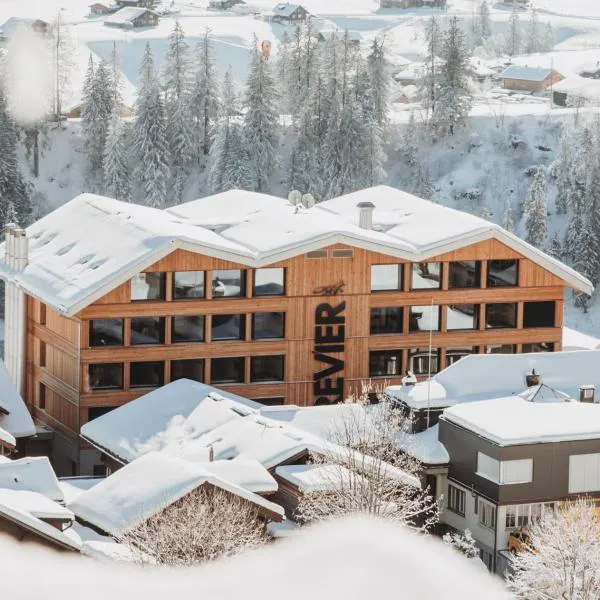 Revier Mountain Lodge Adelboden，位于阿德尔博登的酒店