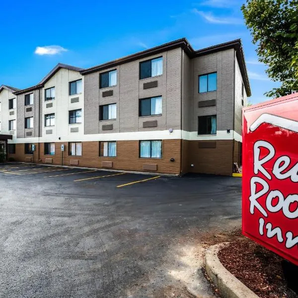 Red Roof Inn Palatine，位于Deer Park的酒店