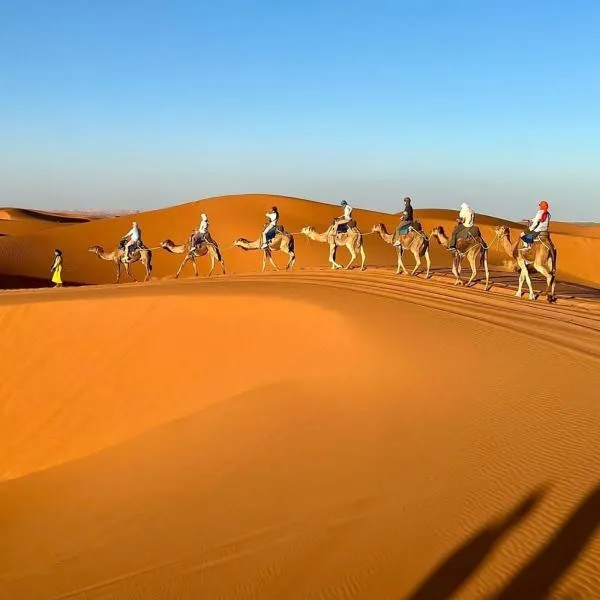 Bivouac la fibule des Dunes，位于梅尔祖卡的酒店