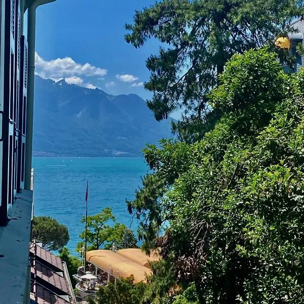 Montreux appartement centre lac，位于蒙特勒的酒店