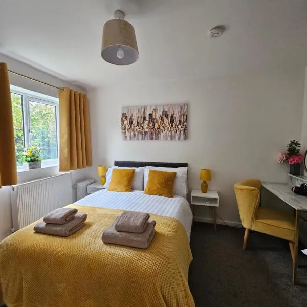 One Bed Apartment Stevenage，位于斯蒂夫尼奇的酒店