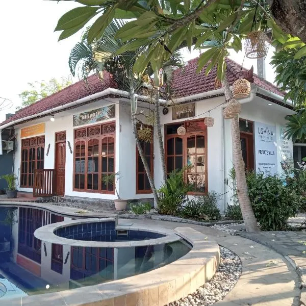Lovina Vibes Hotel，位于Balian的酒店