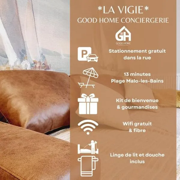 *Villa Marine*La Vigie - Duplex，位于Coudekerque-Branche的酒店