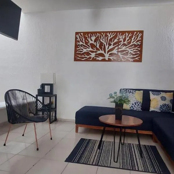 Casa en Puesta del Sol/Excelente Ubicación/2 Hab/Wifi/Netflix/Super comoda，位于梅里达的酒店