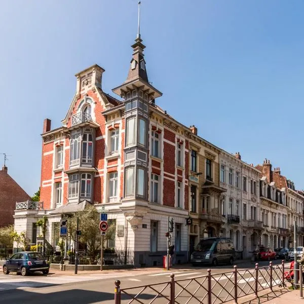 Au Chat Qui Dort Lille - Villa Gounod，位于里尔的酒店