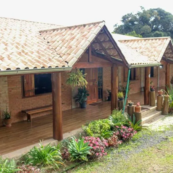 Casa de campo, próximo ao parque Nacional do Itatiaia，位于伊塔蒙蒂的酒店