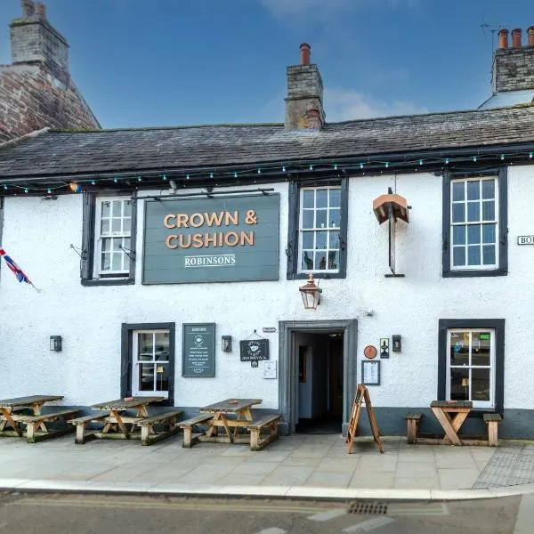 Crown and Cushion Appleby，位于Temple Sowerby的酒店