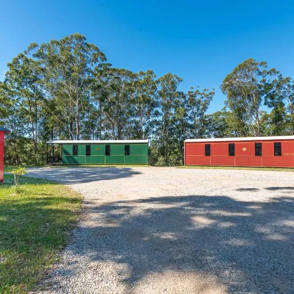 Nambucca Valley Train Carriages，位于麦克斯维尔的酒店