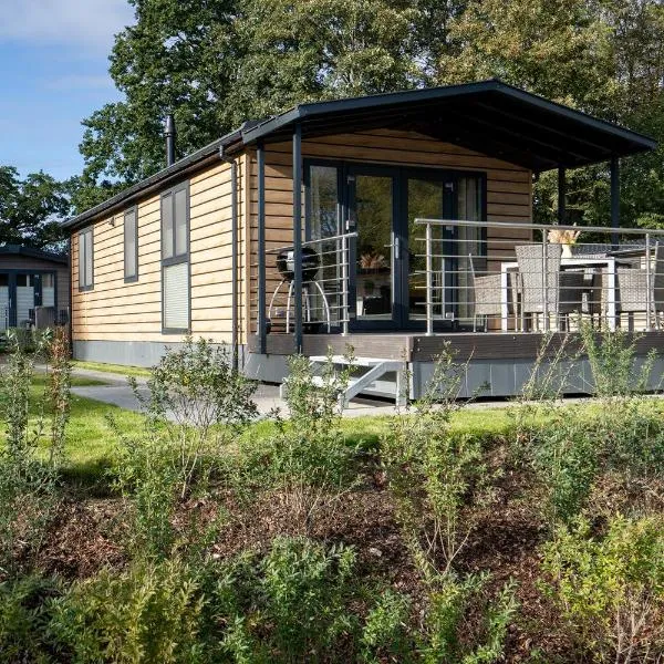 Ostseecamp Lübecker Bucht Haus "Morgensonne" mit überdachter Veranda，位于沙博伊茨的酒店