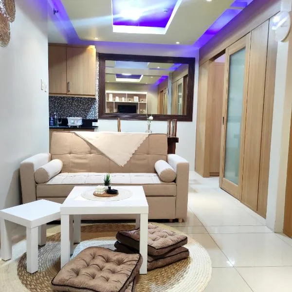 Shell res nr MOA 2BR free parking，位于马尼拉的酒店