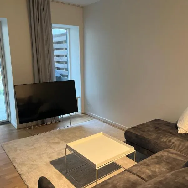 Charming Aalborg Apartment With parking，位于Dokkedal的酒店