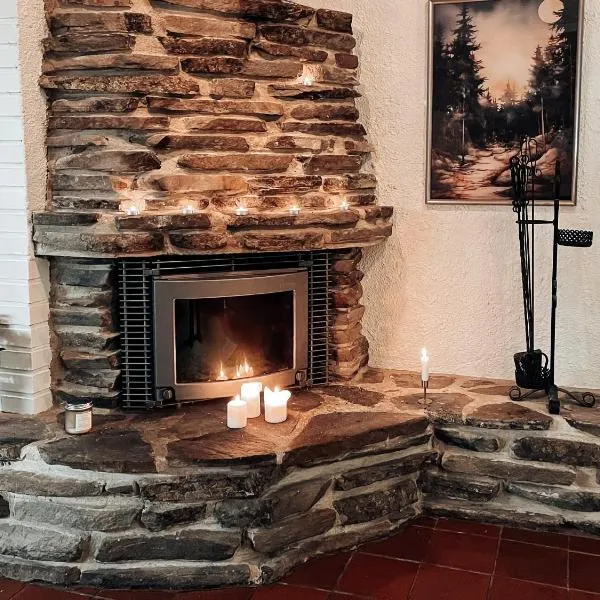 Secret Lapland - Luxury Villa Vieda with Hot Tub，位于普哈圣山的酒店