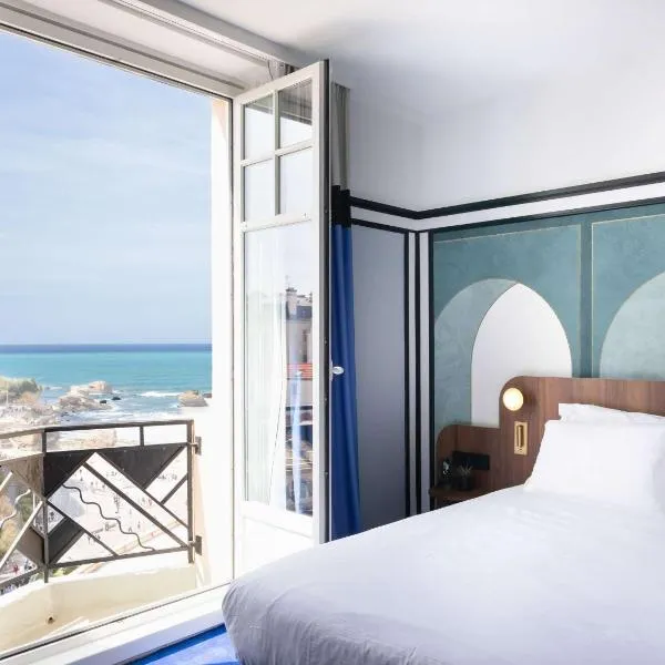 Hotel Plaza Biarritz Plage - Handwritten Collection，位于比亚里茨的酒店