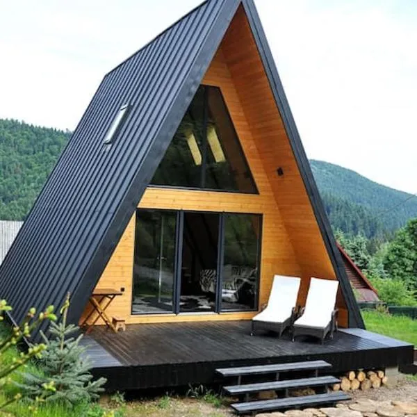 Macko’s cabin，位于Cozmeni的酒店