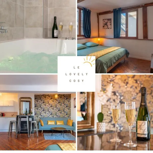 Le Lovely cosy jacuzzi centre-ville wifi，位于鲁昂的酒店