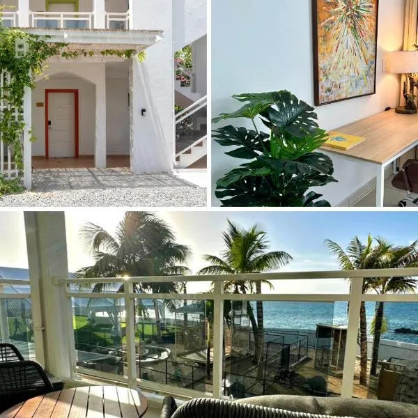 Maho Beach House - Luxe Studio - Ocean Escape，位于马霍礁的酒店
