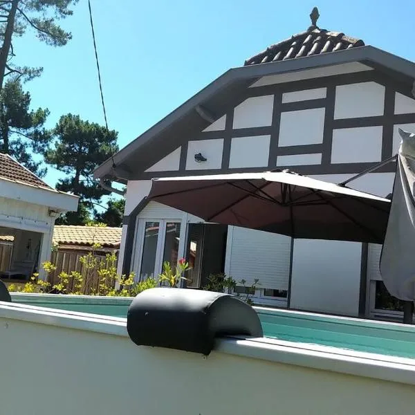 La cabane du Betey - Maison typique du bassin 150 m de la plage，位于安德诺莱斯贝恩的酒店