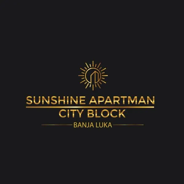 SunShine Apartman CityBlock，位于Čelinac的酒店