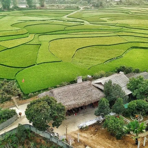 Muonglo Farmstay，位于Bản Pac Nhi的酒店