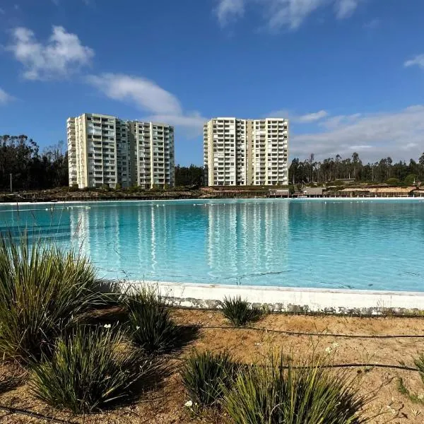 Departamento Playa Las Cruces LagunaMar 3D2B con KYAK，位于拉斯克鲁塞斯的酒店