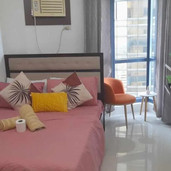 Grand Riviera Suites, US Embassy Comfy, Affordable Studio in Roxas Blvd, Ermita Manila，位于马尼拉的酒店