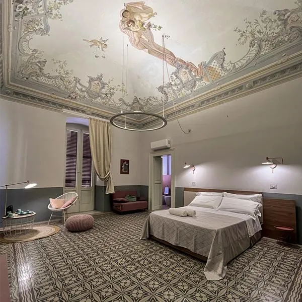 B&B Palazzo 1906 - Eco dimora storica，位于Bitetto的酒店