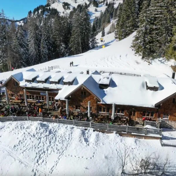 Bayernhütte am Brauneck，位于亚亨瑙的酒店