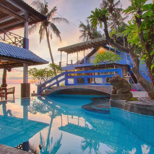 玛塔哈里图拉姆本度假潜水及水疗酒店，位于Ambat的酒店