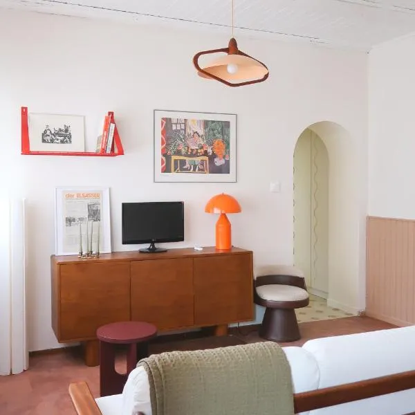 Appartement cosy sur la route des vins d'Alsace，位于当巴克拉维尔的酒店