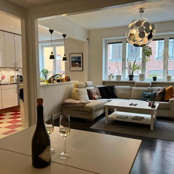 Apartment in the middle of So-Fo, Södermalm, 67sqm，位于瓦克斯霍尔姆的酒店