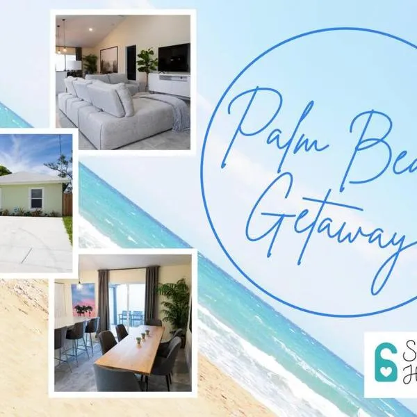 Palm Beach Getaway with hot tub & mini golf near beaches, downtown, and plenty of shopping，位于西棕榈滩的酒店