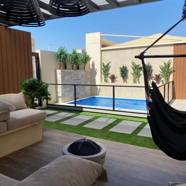 أكوا فيلا Aqua Villa，位于Masāḩilī的酒店