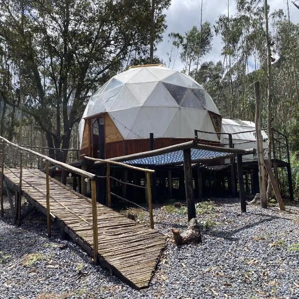 La Roca Glamping，位于Arcabuco的酒店