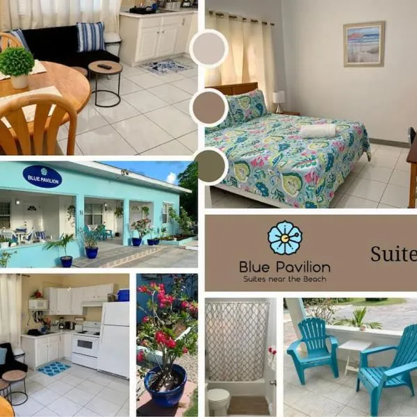 SUITE 1, Blue Pavilion - Beach, Airport Taxi, Concierge, Island Retro Chic，位于Half Way Pond的酒店