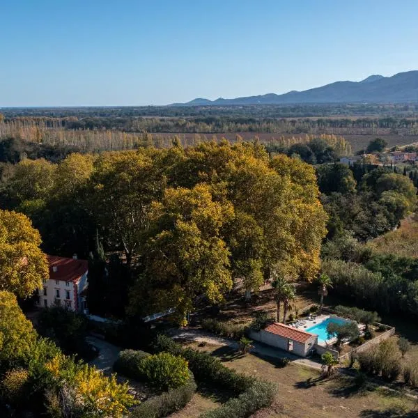 Domaine Castell de Blés，位于Saint-Genis-des-Fontaines的酒店