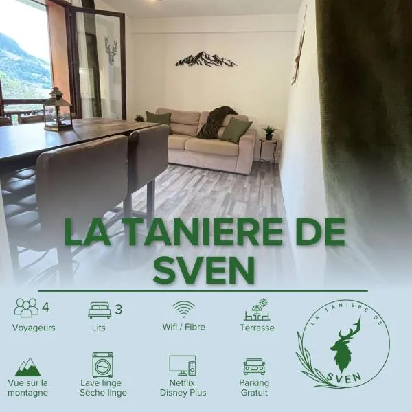 La Tanière de Sven - Vue Montagne，位于Saint-Nicolas-la-Chapelle的酒店