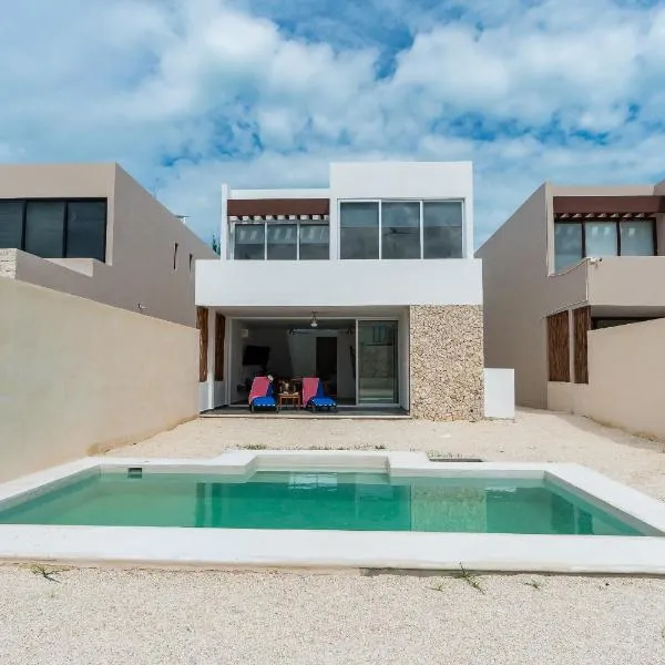 Casa Arena mia, Chicxulub by Casago，位于希克苏鲁伯的酒店