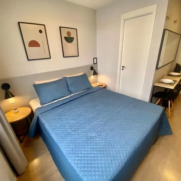 Divino Apartamento Em Frente Ao Metrô Brás ! Ap 57 A Torre 2 - Rua Coronel Mursa, 56 - Bras，位于圣保罗的酒店