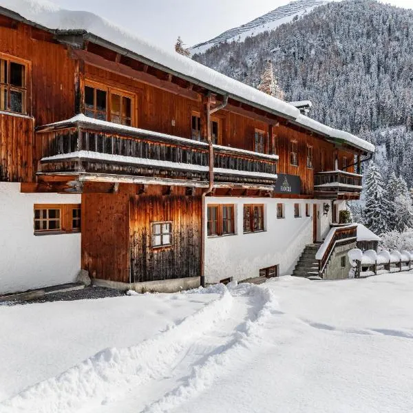 Chalet Flocke Appart Murmeltier，位于圣安东阿尔贝格的酒店